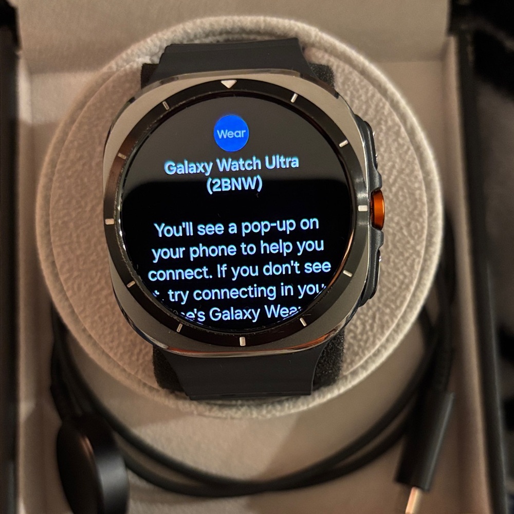 Galaxy By Harvic Smartwatch - Black and Silver